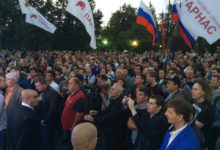 Соратники Комитета «Нация и Свобода» приняли участие в самой массовой встрече Парнас с избирателями в Москве