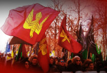 Русские националисты вышли на марш против политического террора