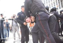 Освобождена большая часть соратников националистических организаций, задержанных на марше в Защиту Интернета