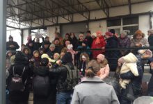 В Москве русские люди пытаются защитить детскую поликлинику от уничтожения наместниками Путина