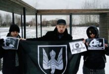 Соратники Комитета «Нация и Свобода» провели пикет в поддержку политических заключённых
