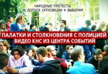 Народные протесты «За допуск оппозиции к выборам». 14.07.2019